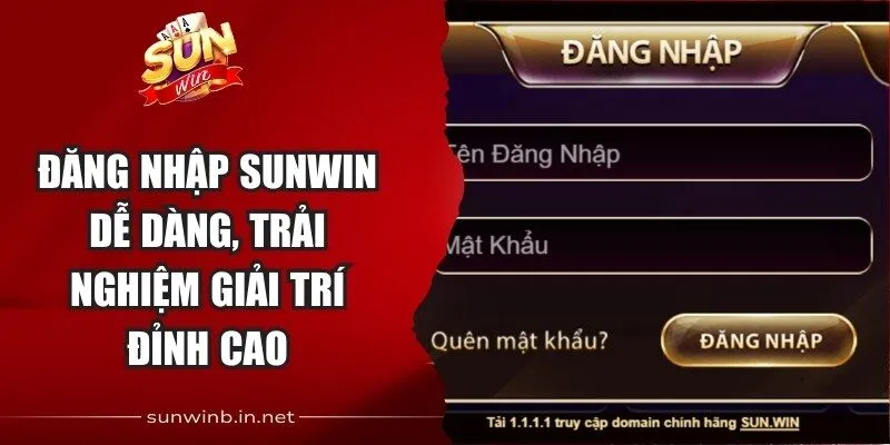 Đăng Nhập Sunwin