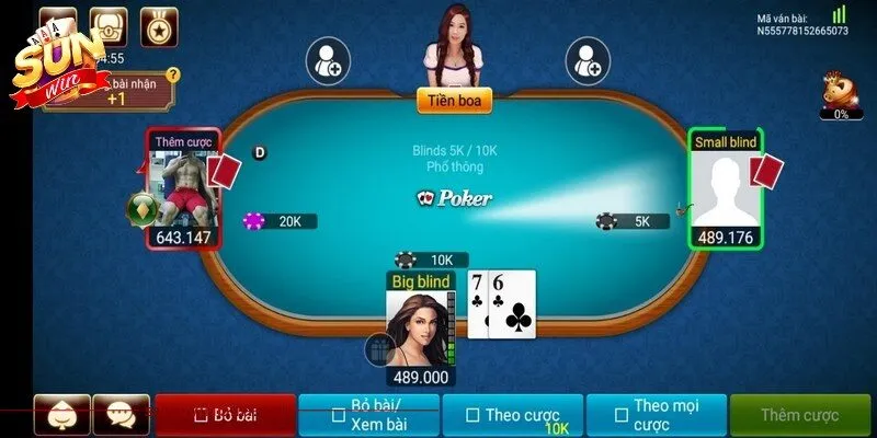 Poker Sunwin - Hướng Dẫn Chơi, Bí Kíp Chiến Thắng Chuẩn 12 Sunwin Ưu tiên ngồi cuối bàn là kinh nghiệm mà các cao thủ hay áp dụng