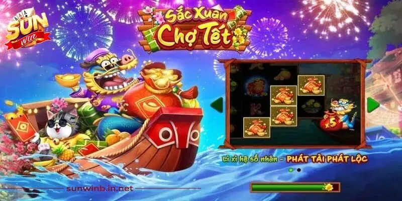 Sắc Xuân Chợ Tết Sunwin - Game Nổ Hũ Đỉnh Cao Dịp Tết 2026 2 Sunwin Sắc xuân chợ tết Sunwin là trò chơi nổ hũ hấp dẫn với đồ họa rực rỡ